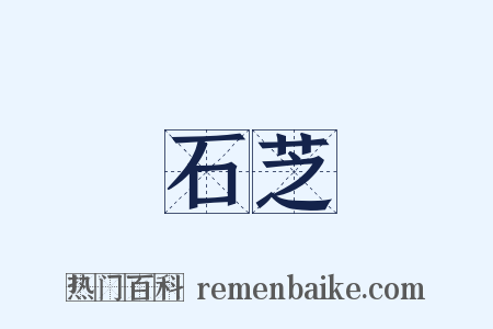 石芝是什么意思的图片